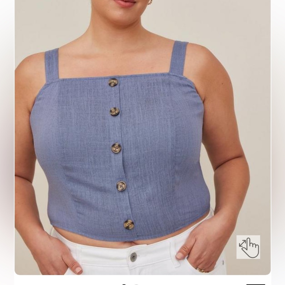 NWT Torrid Crop tank